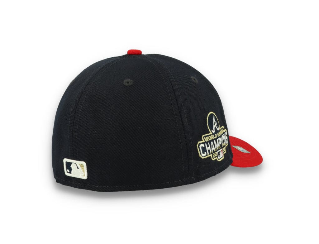 59FIFTY Low Profile Gold Atlanta Braves - LOKK