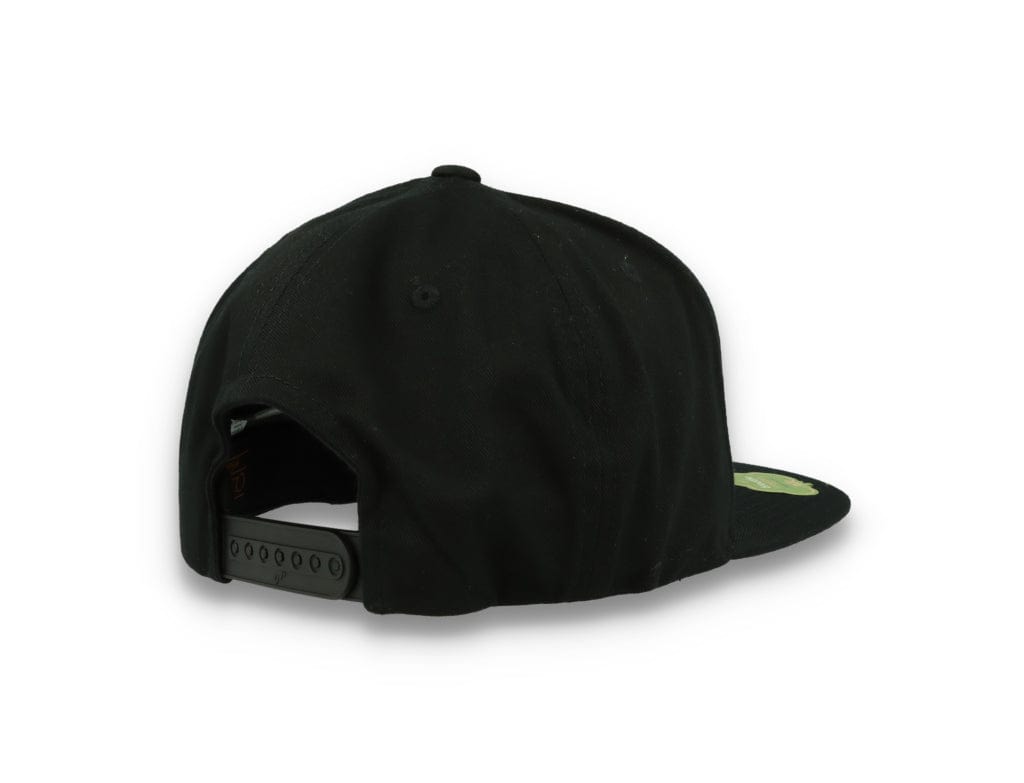 Yupoong 6089OC Organic Cotton Snapback Black - LOKK