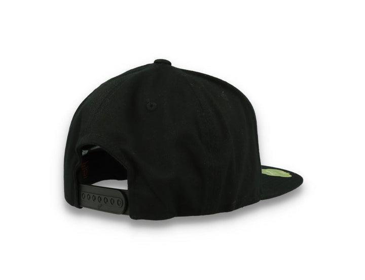 Yupoong 6089OC Organic Cotton Snapback Black - LOKK