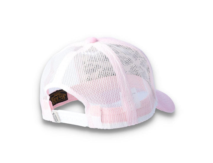 Von Dutch Trucker Cap Velvet Rose/White - LOKK