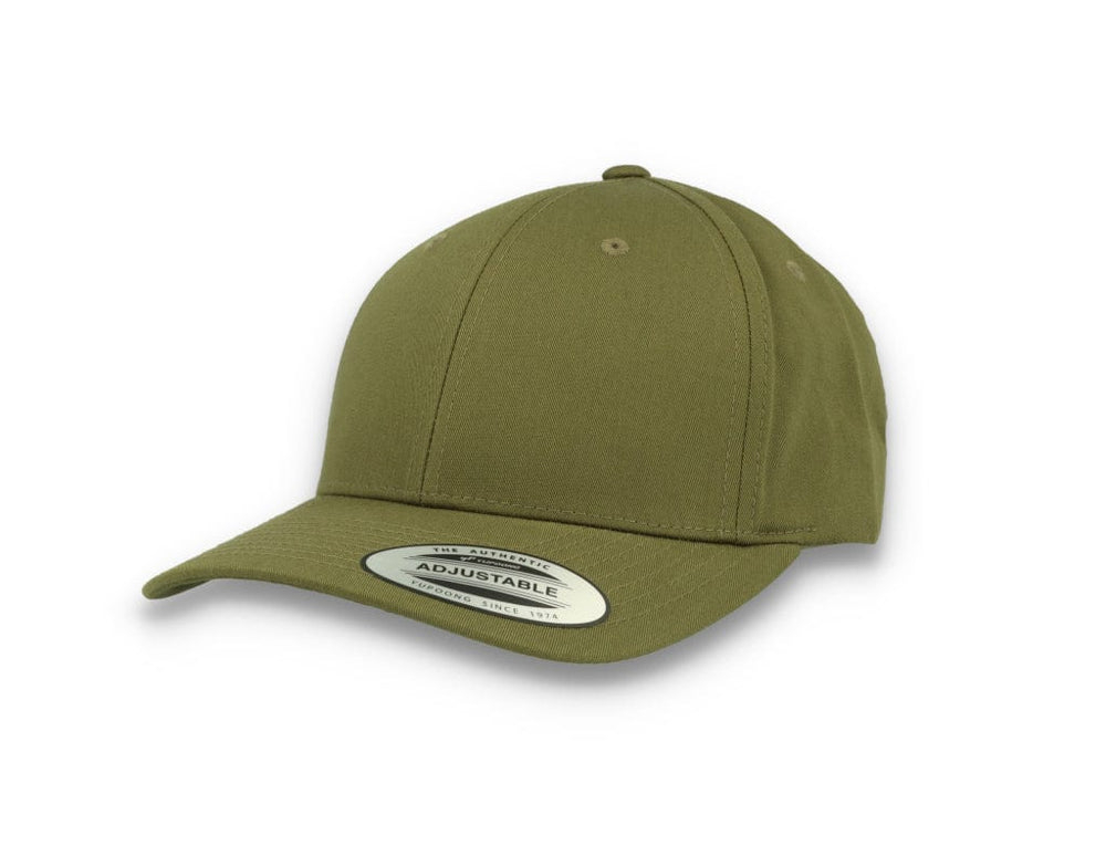 Curved Baseball Cap Snapback Buck Green - Yupoong 7706 - LOKK