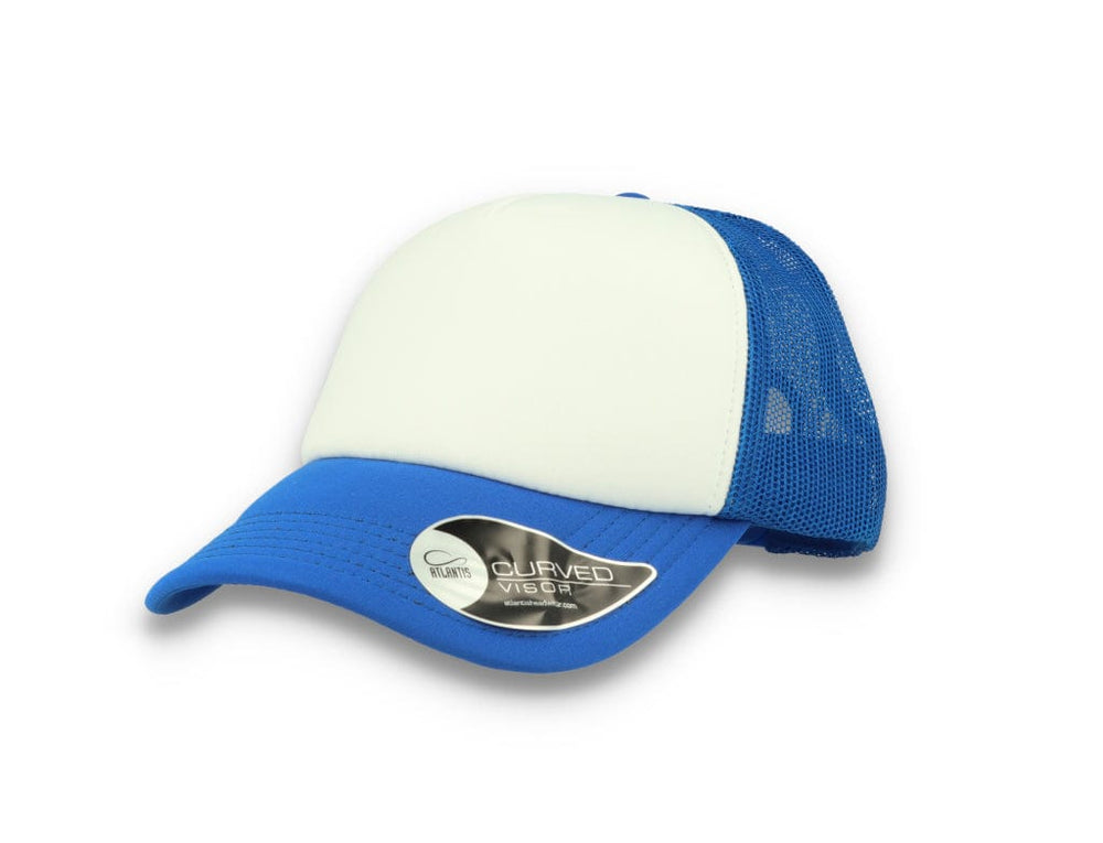 Trucker Cap Royal Blue/White Atlantis Rapper Foam - LOKK