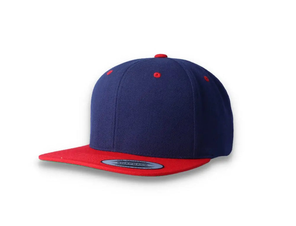 Yupoong Classic Snapback 6089MT Navy/Red - LOKK