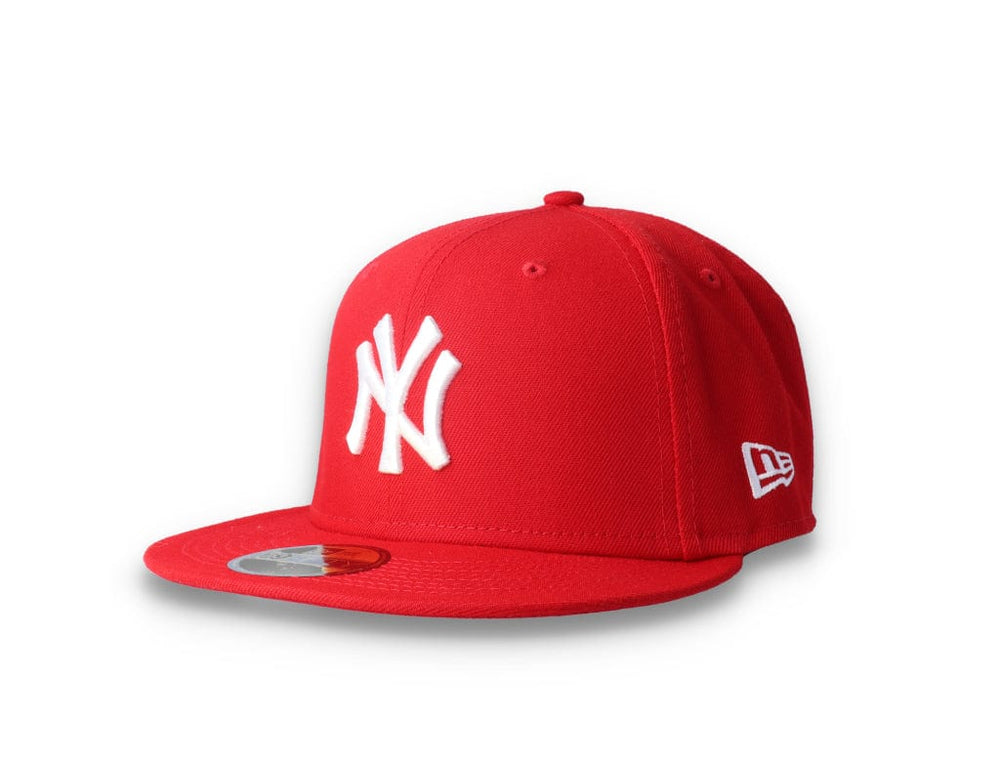 59FIFTY MLB Basic New York Yankees  Scarlet/White - LOKK