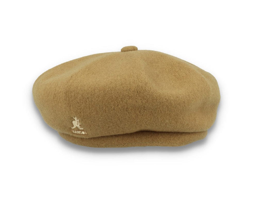 Kangol Wool Jax Beret Taupe - LOKK