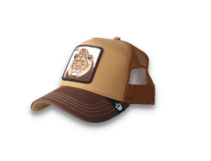 Goorin Trucker Cap The King Lion Brown - LOKK