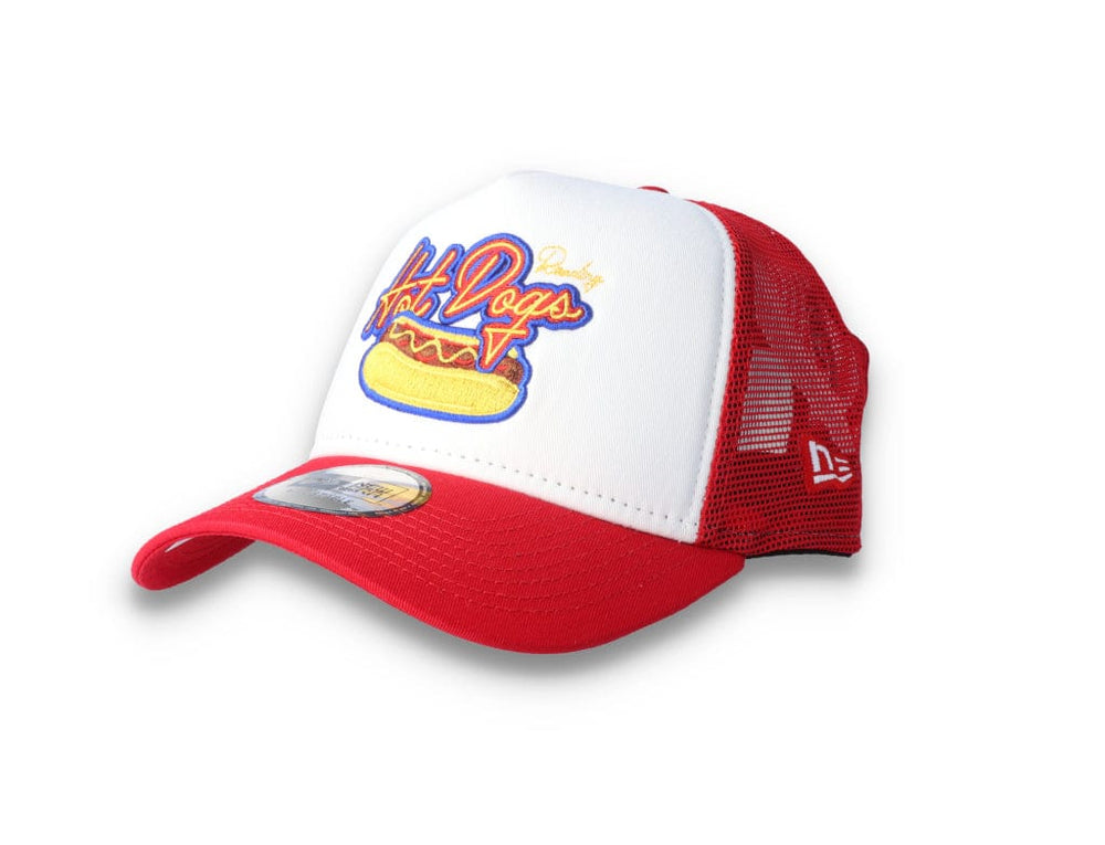 Trucker Cap Red Minor League Reading Fighting Phils 9FORTY A-Frame Trucker - LOKK