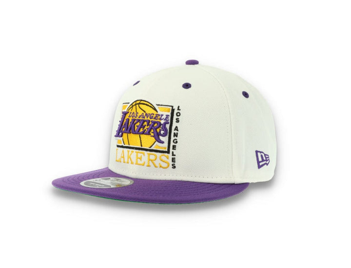 9FIFTY White Crown LA Lakers - LOKK