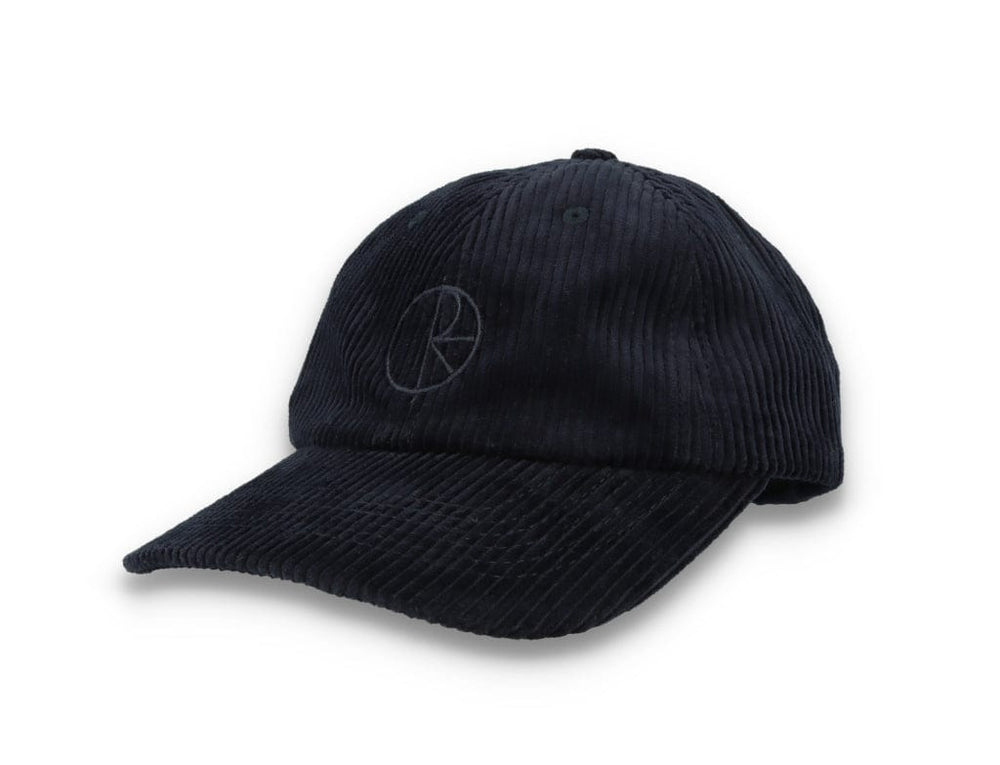 Polar Cord Stroke Logo Cap Navy - LOKK