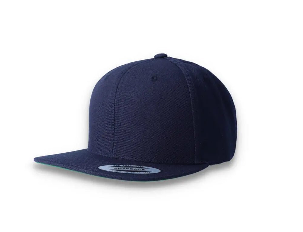 Dark Navy Snapback Cap - Yupoong 6089M - LOKK