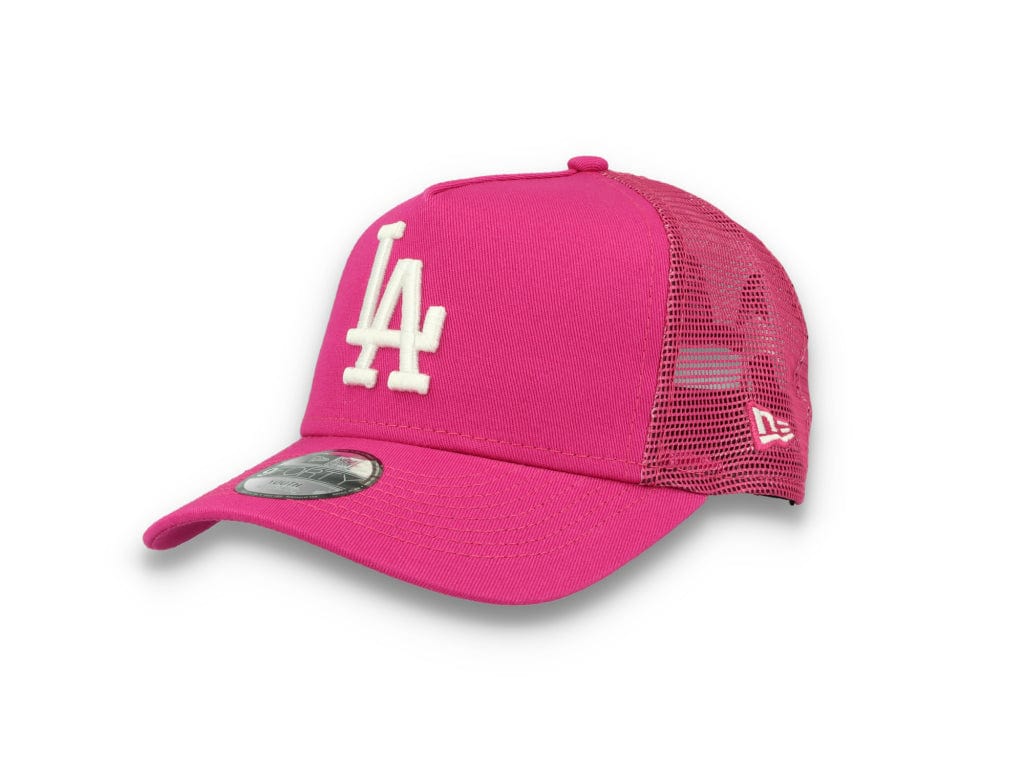 Kids Trucker Cap Tonal Mesh LA Dodgers Pink - LOKK