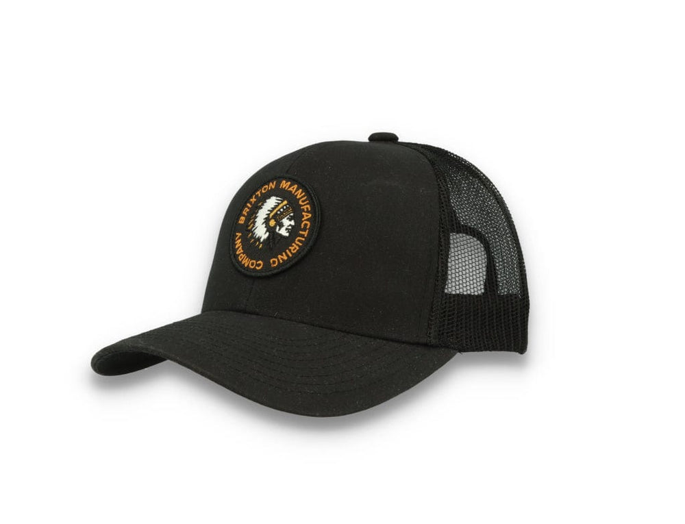 Trucker Cap Rival Stamp X MP Mesh Cap Black - LOKK