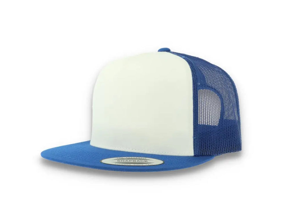 Classic Trucker Cap Blue/White/Royal Blue - Yupoong 6006 - LOKK