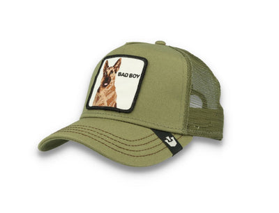 Goorin Trucker Cap The Bad Boy Olive