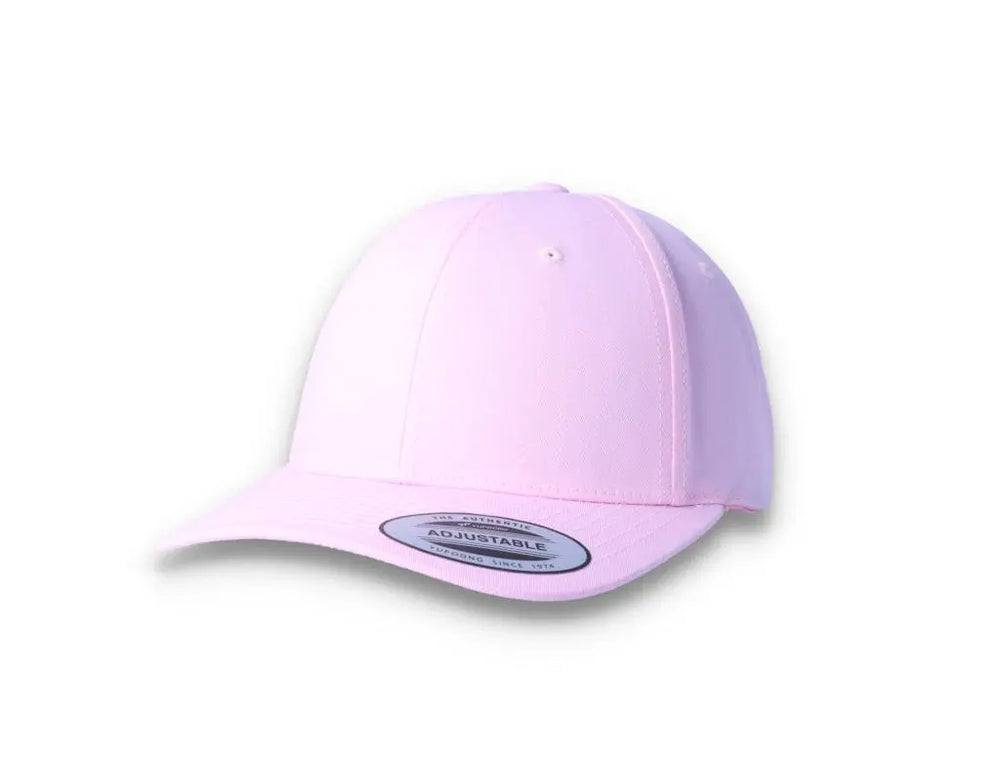Curved Baseball Cap Snapback Pink - Yupoong 7706 - LOKK