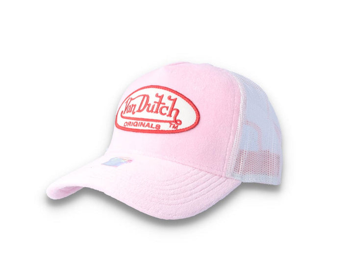 Von Dutch Trucker Cap Velvet Rose/White - LOKK