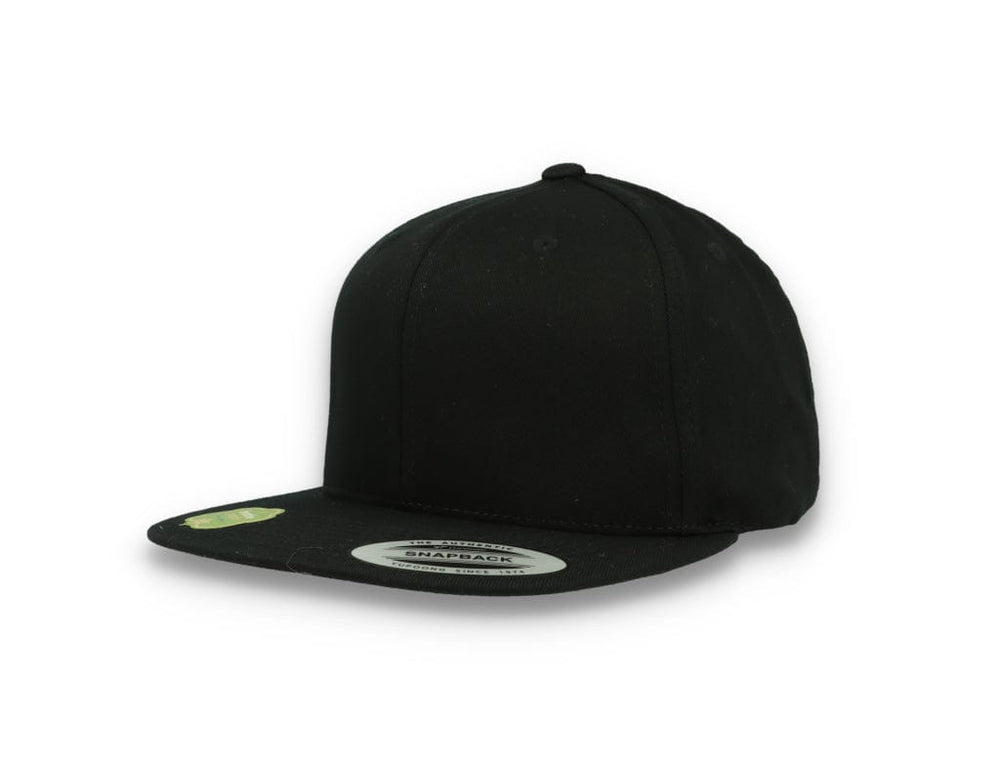 Yupoong 6089OC Organic Cotton Snapback Black - LOKK