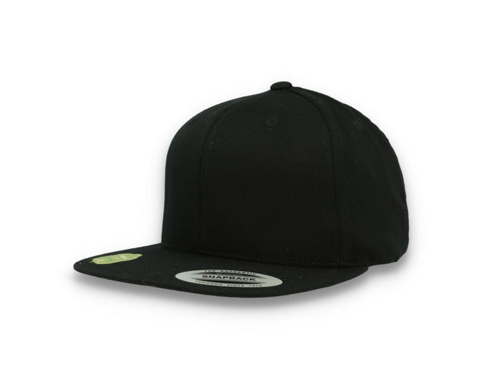 Yupoong 6089OC Organic Cotton Snapback Black - LOKK