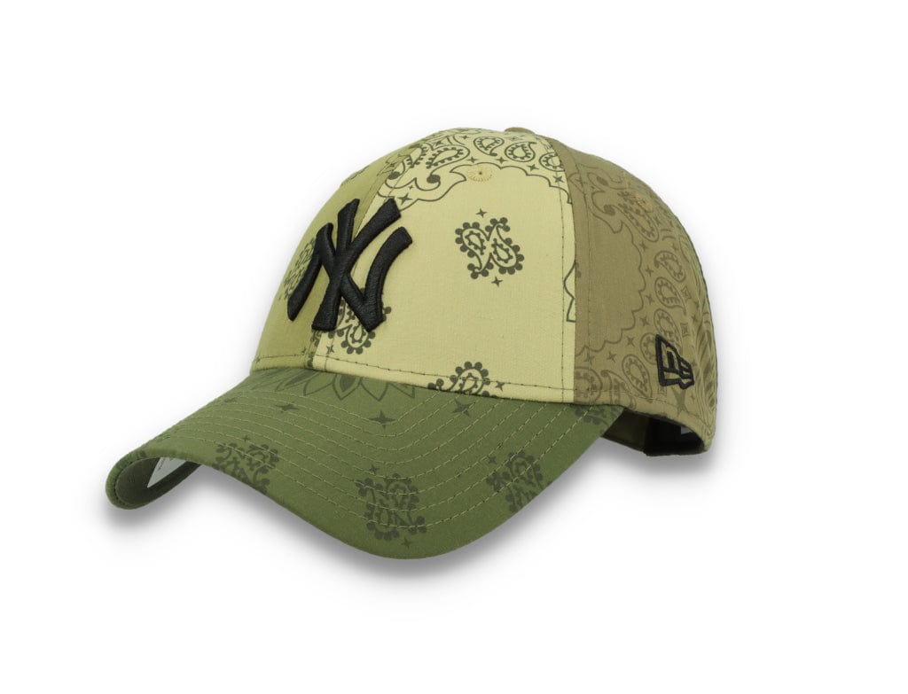 9FORTY Paisley Print NY Yankees Olive - LOKK