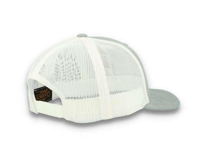 Flexfit 6606T Retro Trucker Heather Grey/White - LOKK