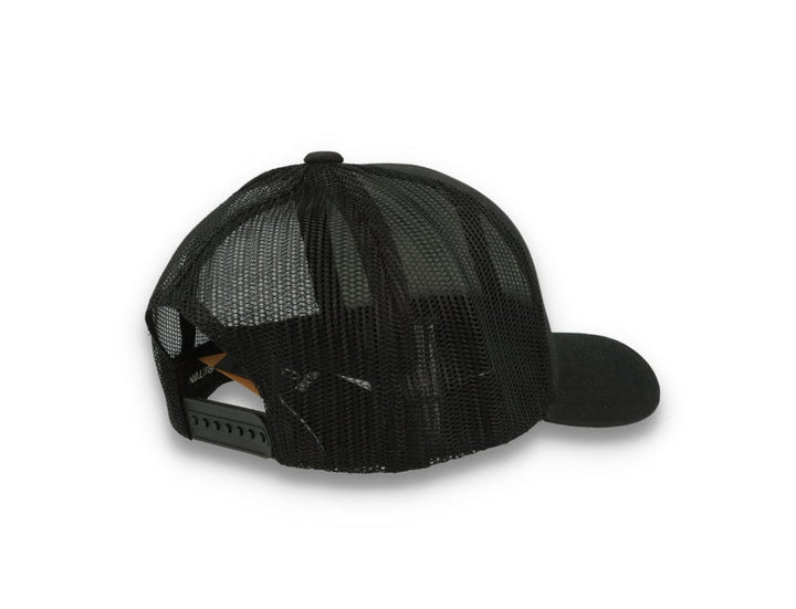 Trucker Cap Rival Stamp X MP Mesh Cap Black - LOKK