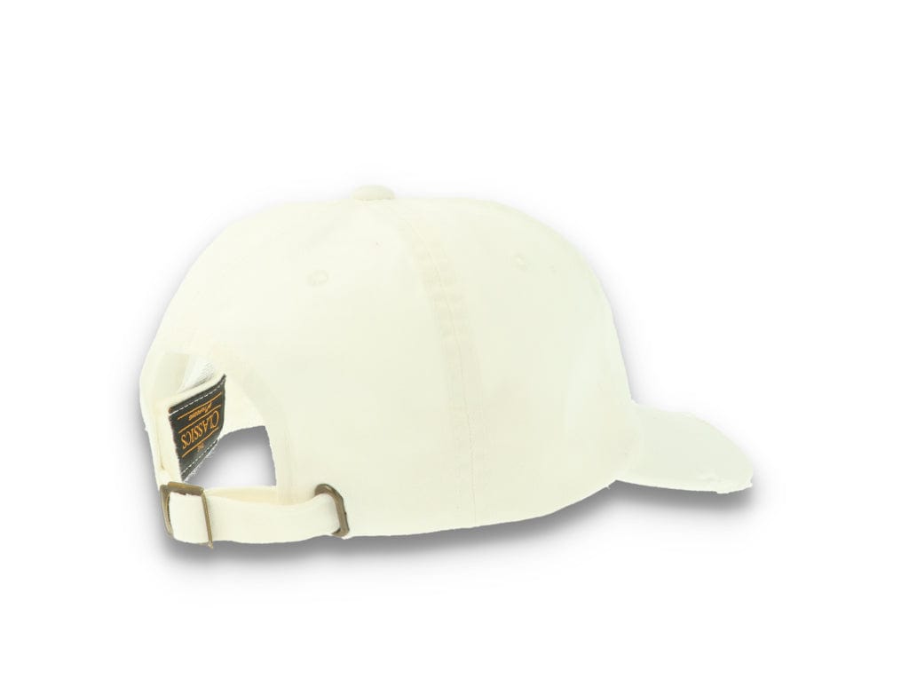 Low Profile Destroyed Cap White 6245DC - LOKK