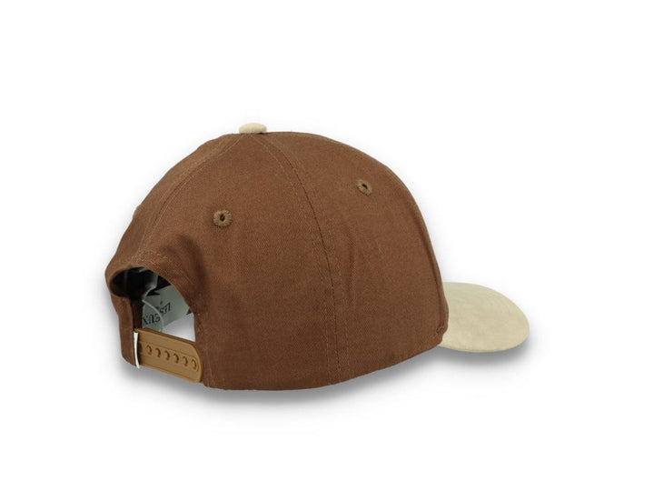 Baseball Cap Suede II Mountain Grey/Dark Sand - LOKK
