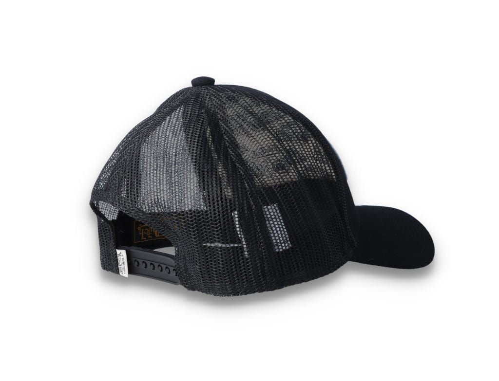 Von Dutch Trucker Cap Black/Black/White - LOKK