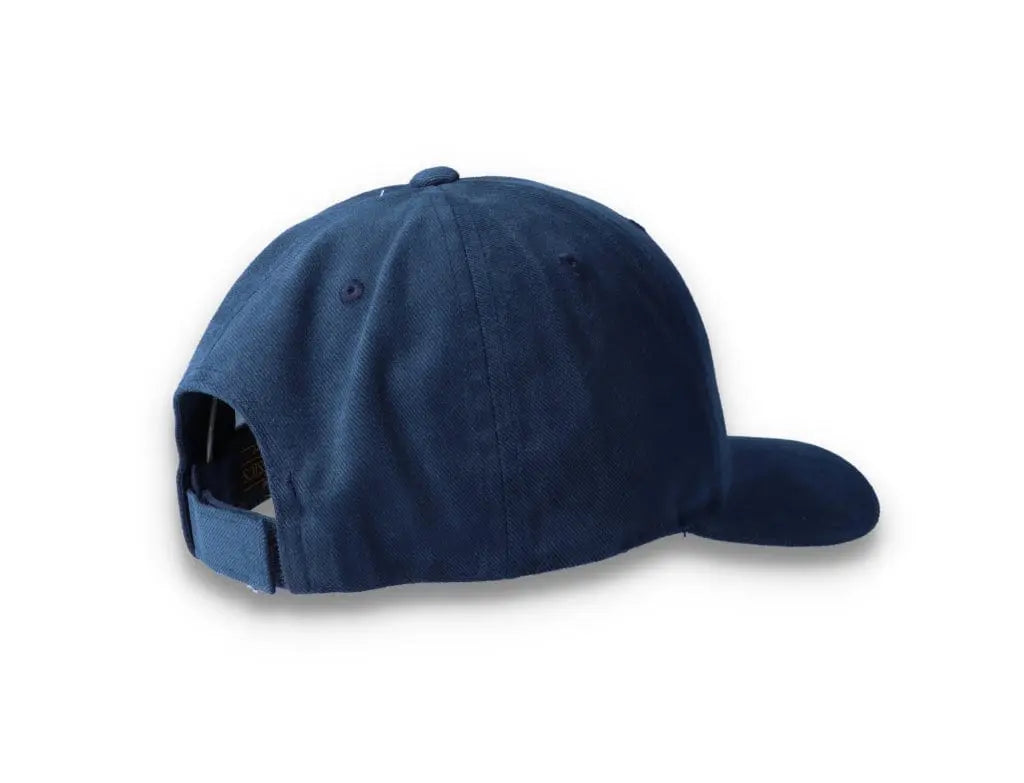 Navy Velcro Cap - Twill Baseball - Yupoong 6363V - LOKK
