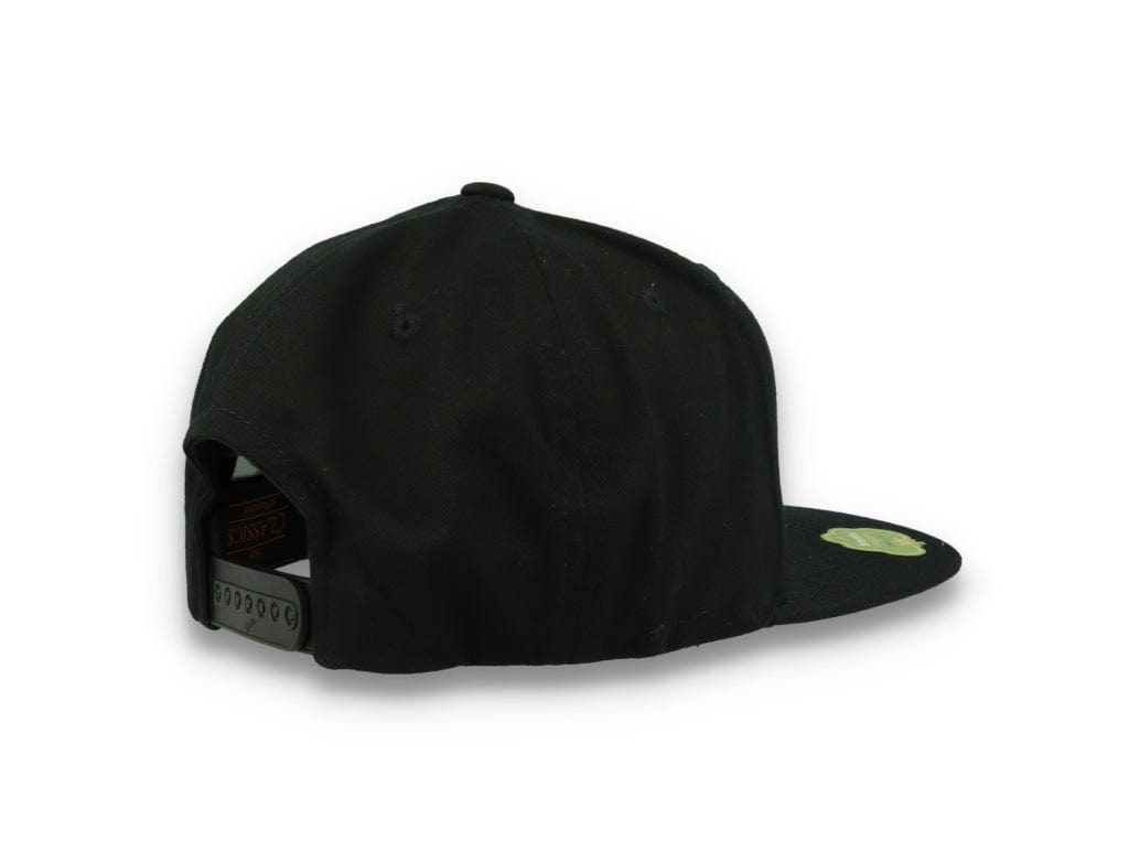 Yupoong 6089OC Organic Cotton Snapback Black - LOKK
