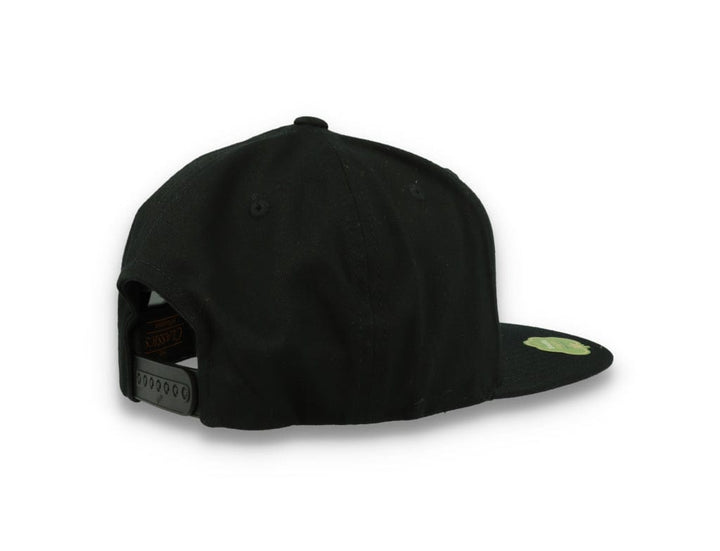 Yupoong 6089OC Organic Cotton Snapback Black - LOKK