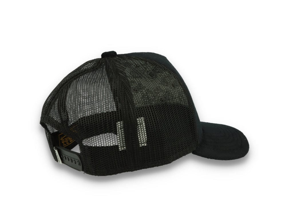 Von Dutch Trucker Cap Miami Velvet Black/Black - LOKK