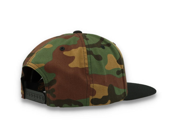 Yupoong Classic Snapback 2-Tone Camo 6089TC Camo/Black - LOKK