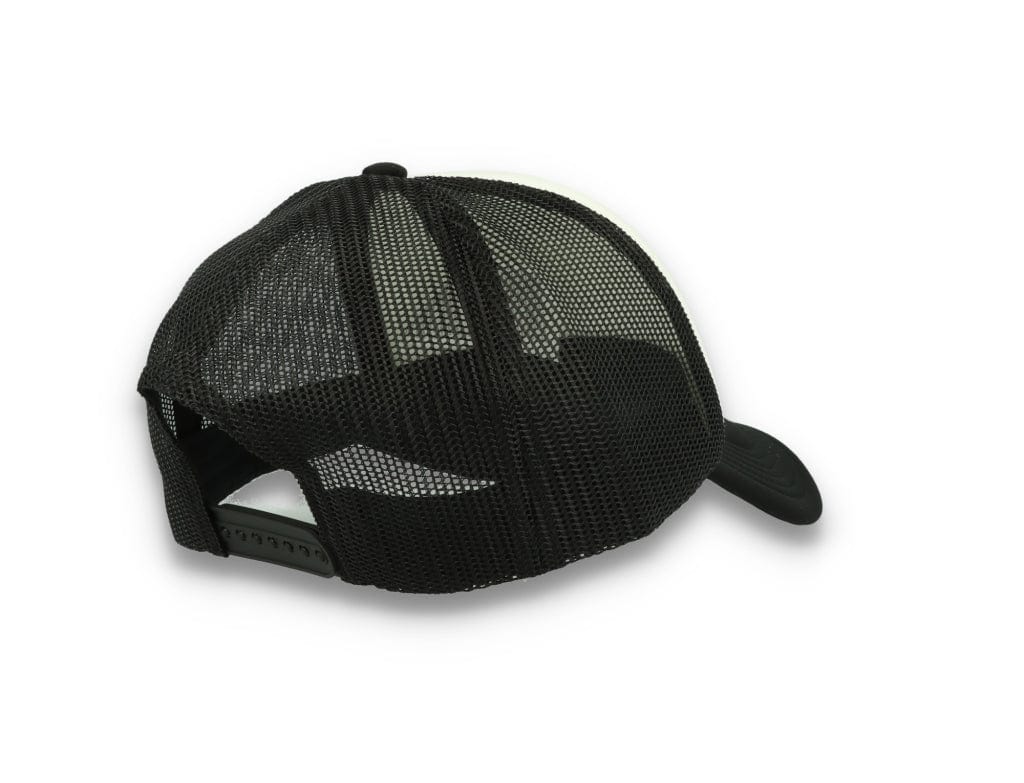 Trucker Cap Black/White Atlantis Rapper Foam - LOKK
