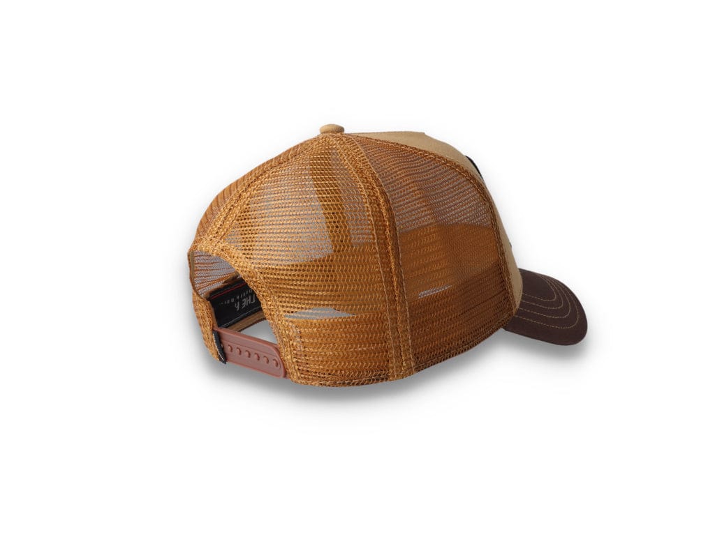 Goorin Trucker Cap The King Lion Brown - LOKK
