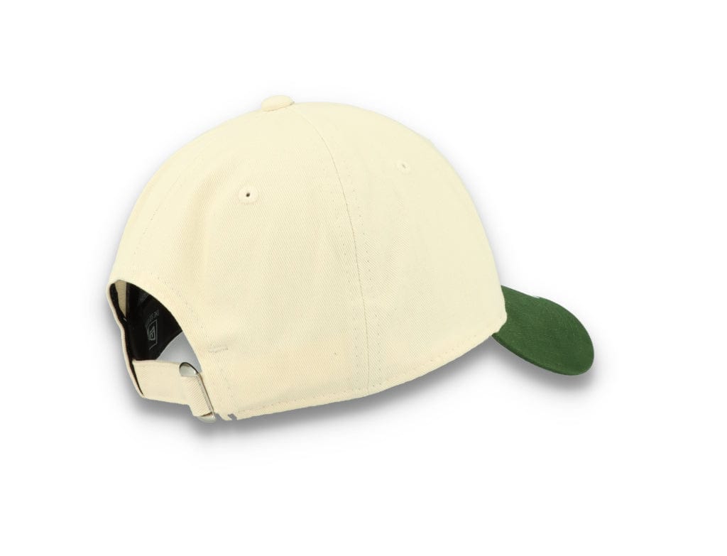 9FORTY MLB Oakland Athletics Off White/Dark Green - LOKK