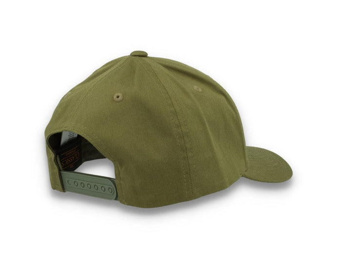 Curved Baseball Cap Snapback Buck Green - Yupoong 7706 - LOKK