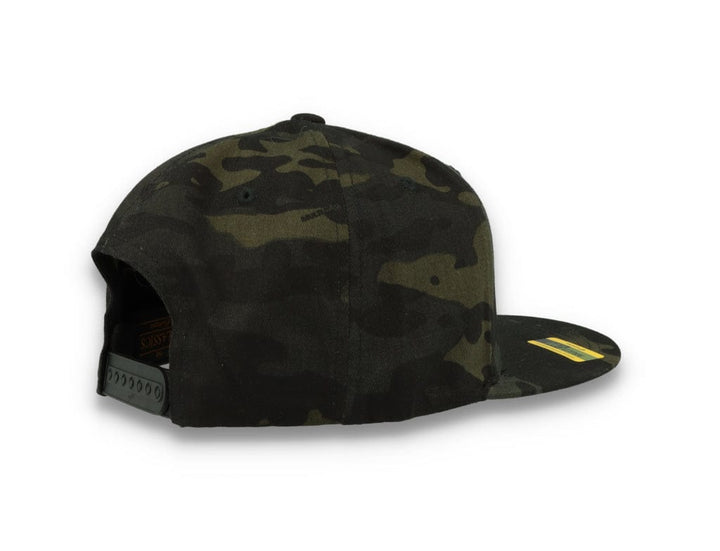 Snapback Cap Multicam Black Yupoong 6089MC - LOKK