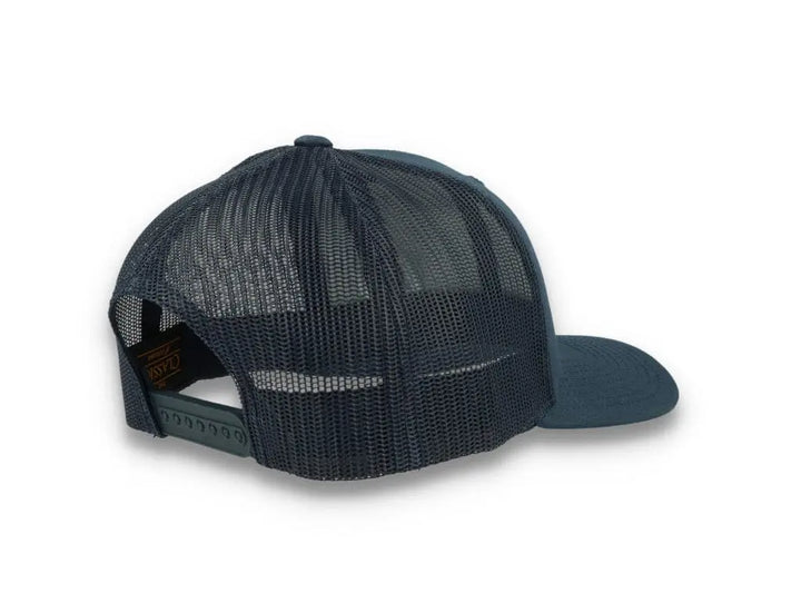 Navy Trucker Cap Retro - Yupoong 6606 - LOKK