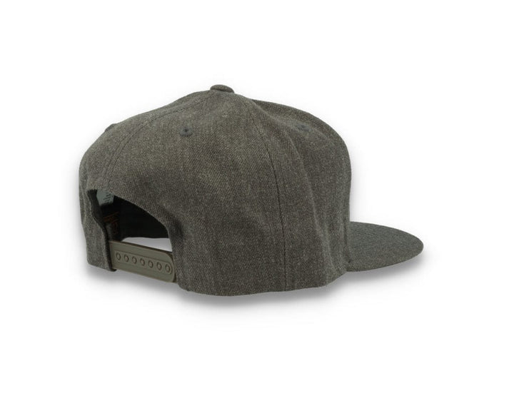 Dark Heather Grey/Dark Grey Snapback Cap - Yupoong 6089M - LOKK