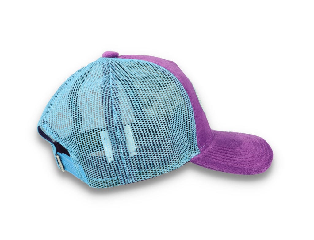 Von Dutch Trucker Cap Velvet Lilac/Blue - LOKK