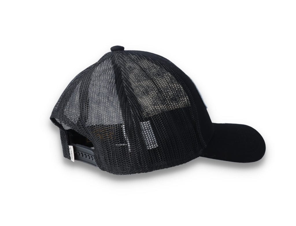 Von Dutch Trucker Cap Black/Black/White - LOKK