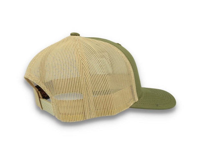 Flexfit 6606T Retro Trucker Moss Green/Khaki - LOKK