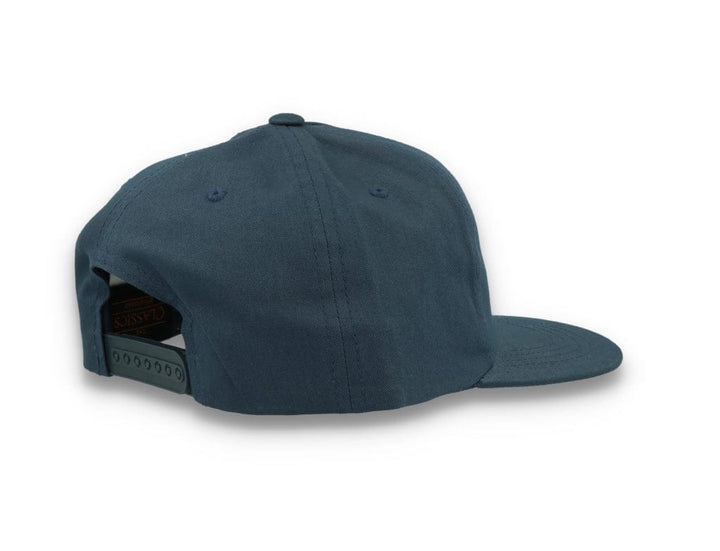 Yupoong 6502 Unstructured 5-Panel Snapback Cap Navy - LOKK