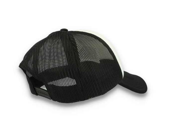 Trucker Cap Black/White Atlantis Rapper Foam - LOKK