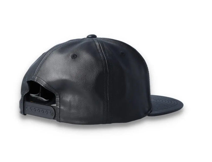 Yupoong Snapback Full Leather 6089FL Black - LOKK