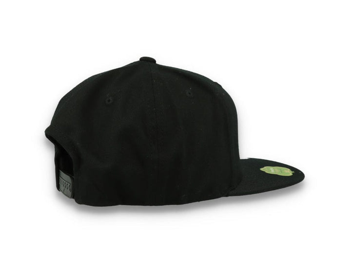 Yupoong 6089OC Organic Cotton Snapback Black - LOKK