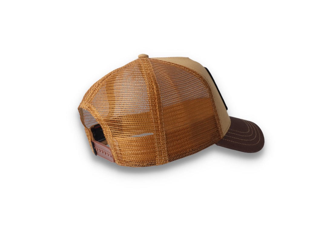 Goorin Trucker Cap The King Lion Brown - LOKK