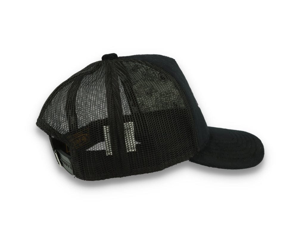 Von Dutch Trucker Cap Miami Velvet Black/Black - LOKK