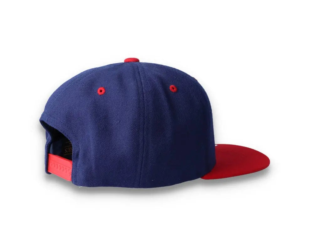 Yupoong Classic Snapback 6089MT Navy/Red - LOKK